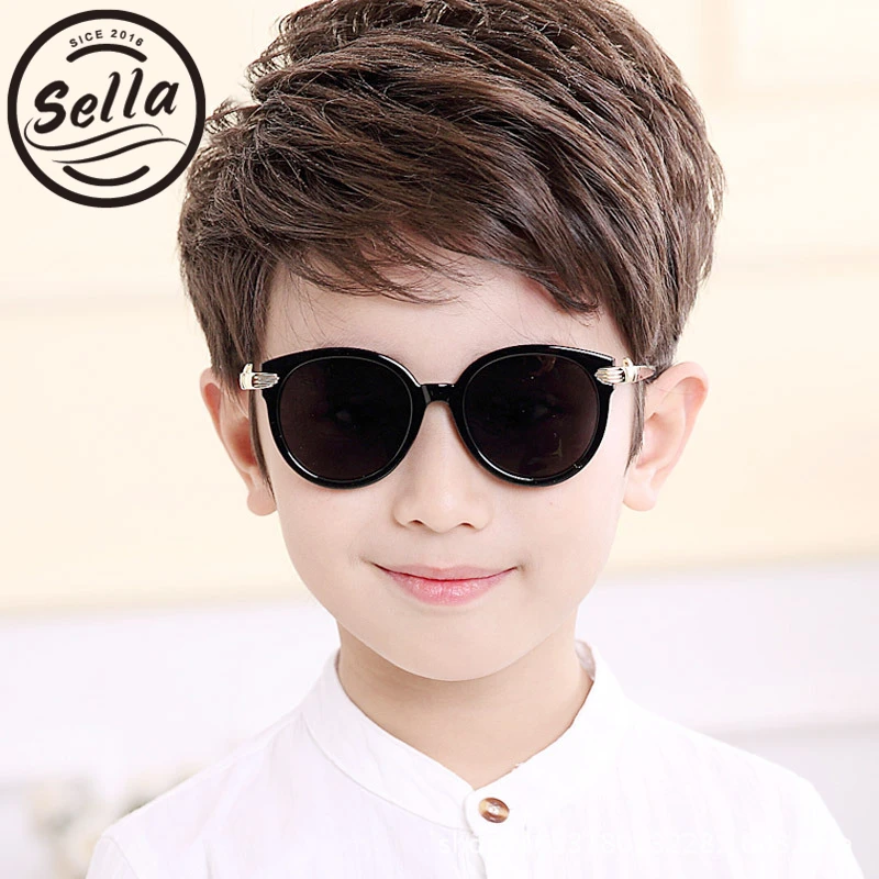 Sella New Children Polarized Cateye Sunglasses Fashion Kids Summer
