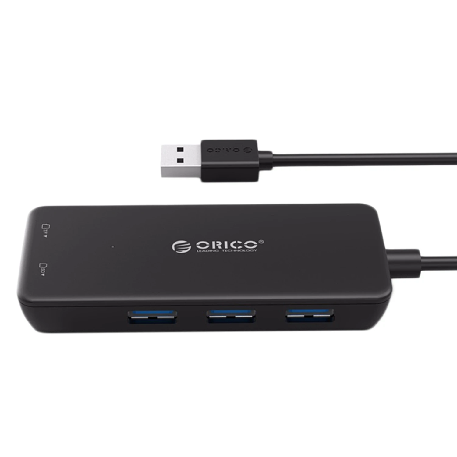 Orico H3Ts-U3 Многофункциональный 3 порта Usb 3,0 концентратор с Sd/Tf кард-ридер карта памяти ридер адаптер