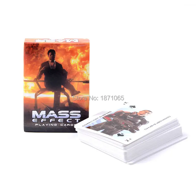 1 Набор Аниме Темный конь Делюкс Mass Effect игральные карты игровые карты Коллекция фигурка игрушки для детей