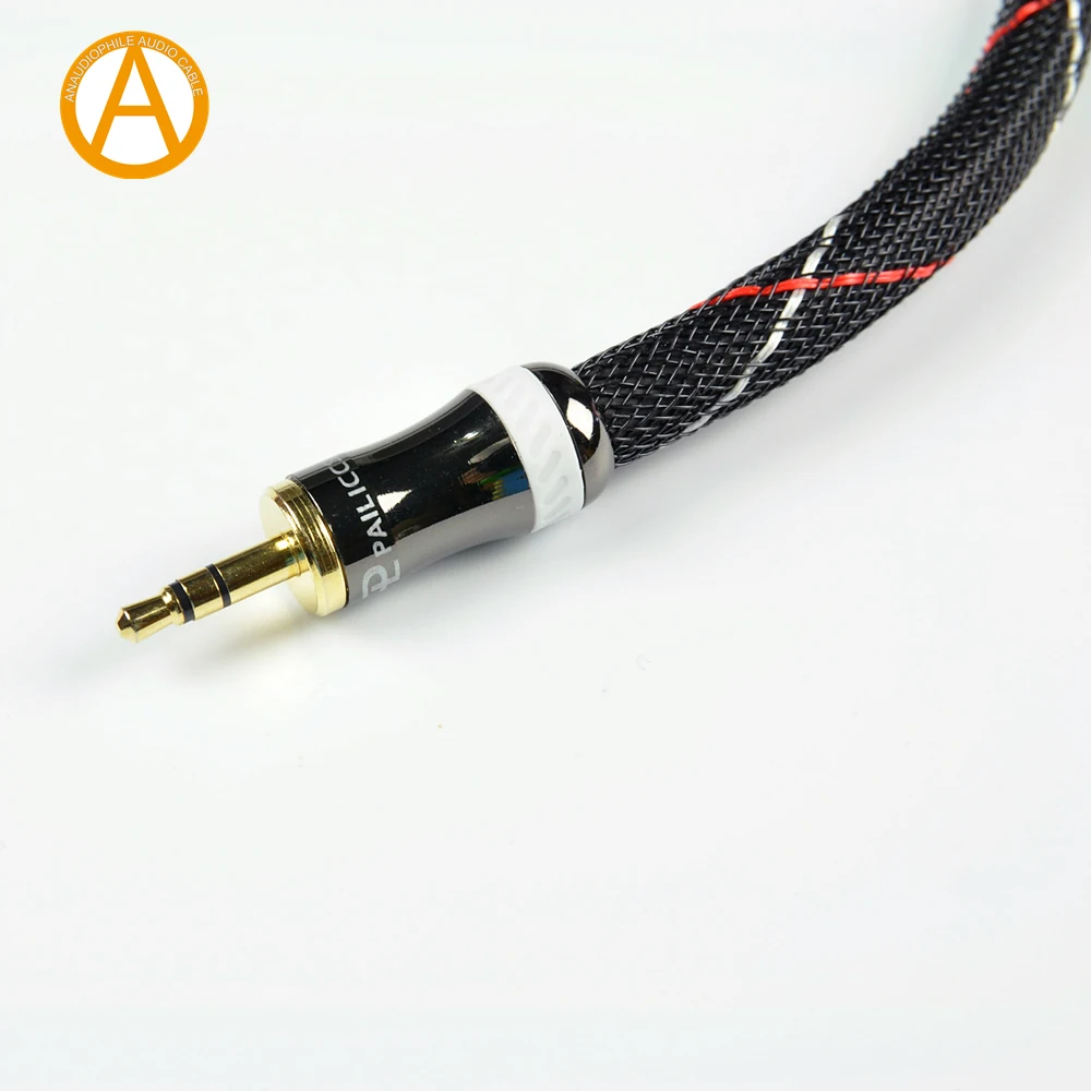 ANAUDIOPHILE Hi-Fi 3.5mm Jack Male To RCA Stereo Cable Hi-Fi Interconect Audio Cable For Amplifier Preamp PC Mobile Phone Tablet ANAUDIOPHILE Hi-Fi 3.5mm Jack Male To RCA Stereo Cable Hi-Fi Interconect Audio Cable For Amplifier Preamp PC Mobile Phone Tablet