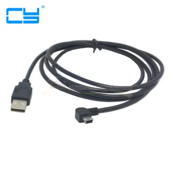 

Mini USB B Type 5pin Male Right & Left Angled 90 Degree to USB 2.0 Male Data Cable 1.8m/6FT