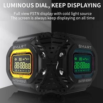 

Kinyo Sports Watch Bluetooth 4.0 Call Reminder Outdoor smart wristband Waterproof pedometer men smartwatch for ios Android phone