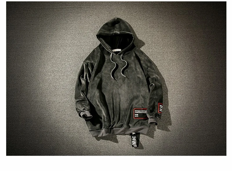 Harajuku Hoodie Street Hip Hop High Fashion Rock   (4)