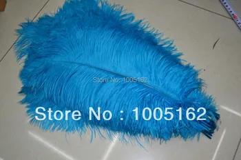 

EMS Free Shipping 100pcs 18-20inch Turquoise Ostrich Feathers for Wedding Table centerpiece feather centerpiece Party Decor