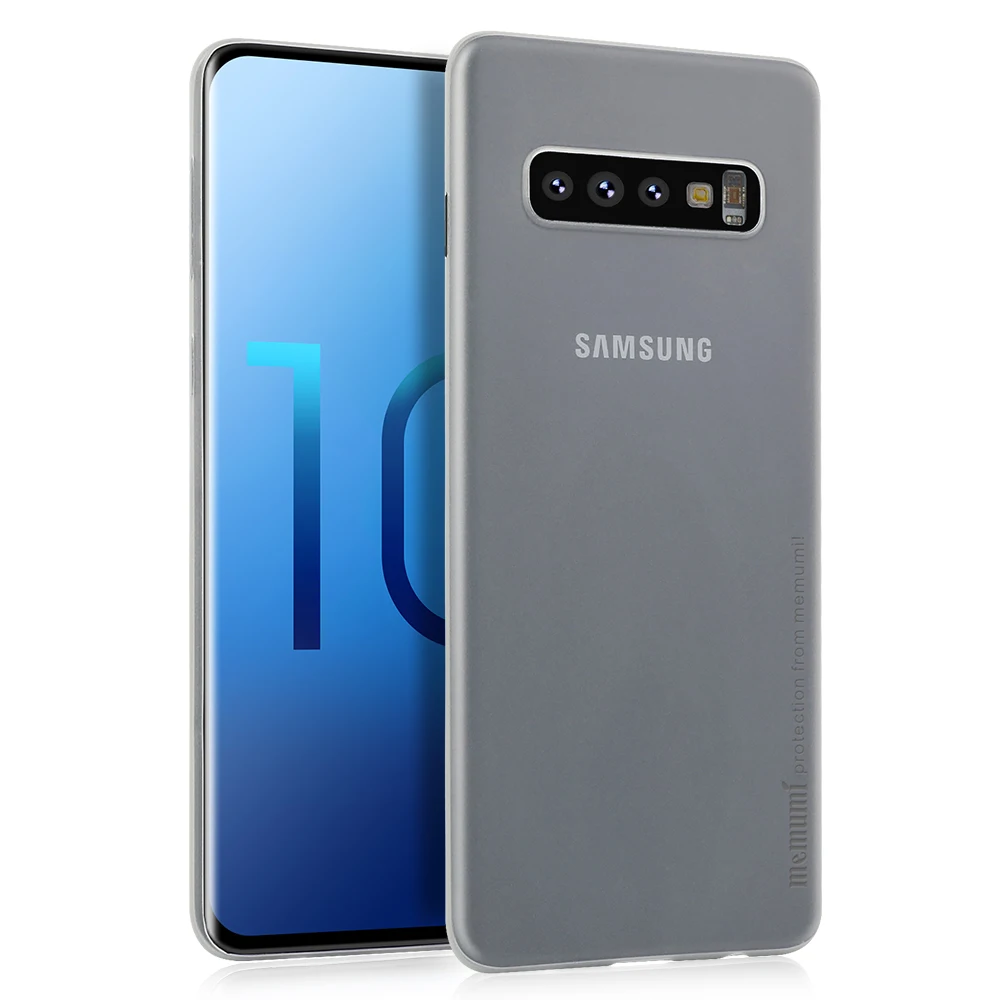 Чехол для samsung Galaxy S10 S10 Plus, ультратонкий 0,3 мм PP матовый чехол для samsung Galaxy S10 Plus, тонкий, не оставляет отпечатков пальцев