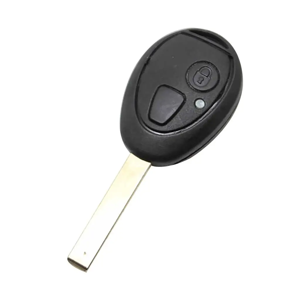 

2 Buttons Remote Car Key Fob Case Shell with Blank Blade for Rover 75 MG ZT