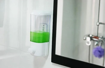 

Suck Wall Mounted Hand Bathroom Liquid Soap Dispenser for shower gel shampoo sabonete Magic Container Sanitizer