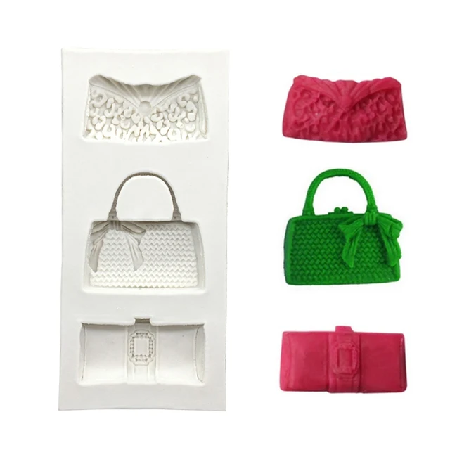 Kézitáskás Formák Szilikon Cukorrépa Penész, Fondant Sütemény Díszítő Szerszámok Bakeware