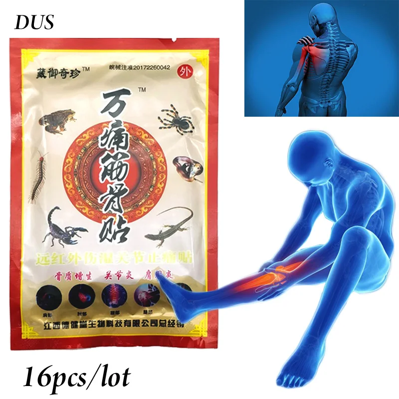 Buy DUS 16Pcs Chinese Pain Patch Tens Relief Body Neck