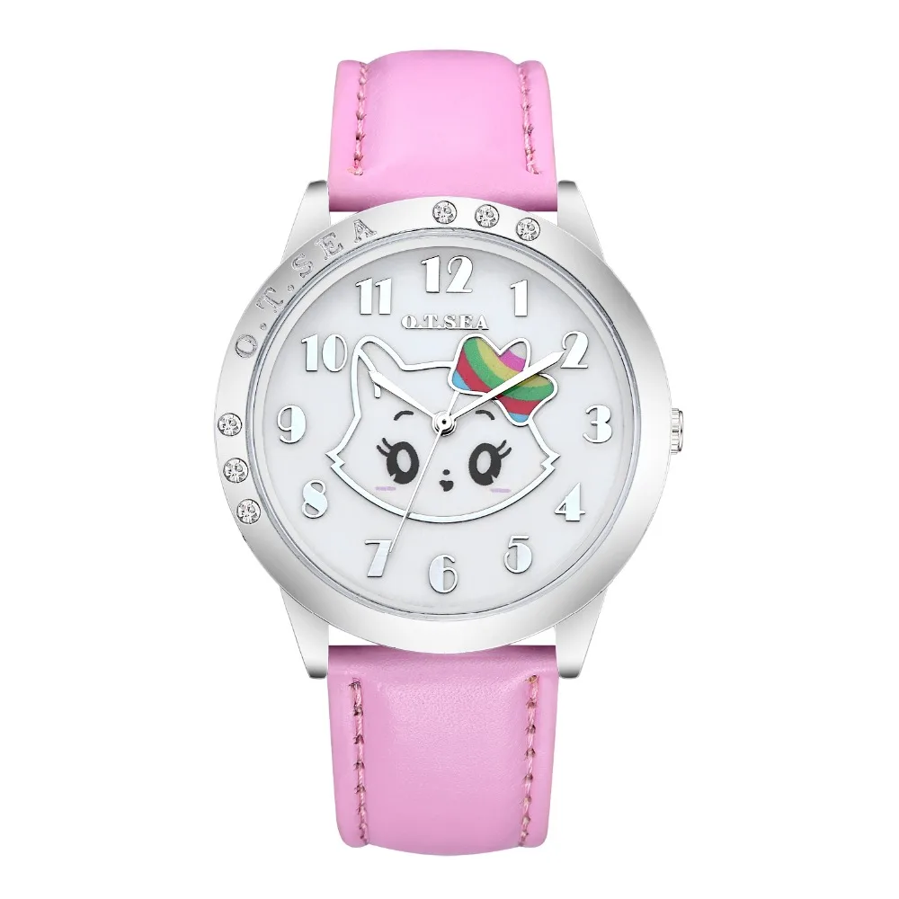 Cute Lovely Fashion Bracelet Hello Kitty Quartz font b Watch b font Children Kids font b