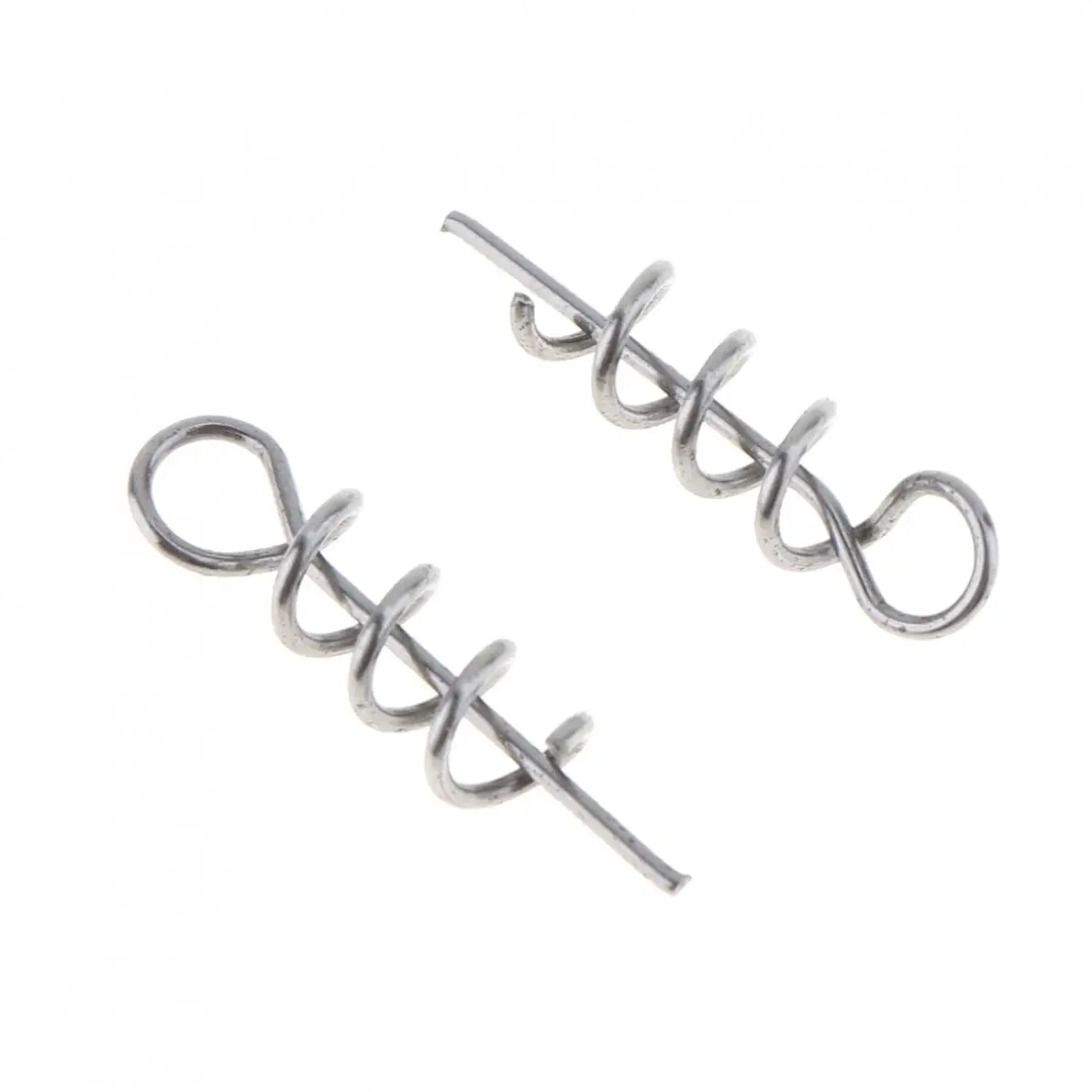 

50pcs /set Fising Lures Soft Pin Fishing Pin Spiral Fishing bait Steel Fishing Spring Of Fishing Accessories