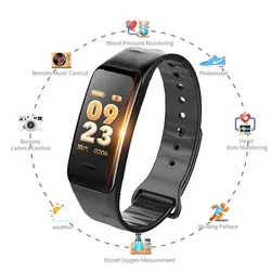 Модные Bluetooth Смарт-часы-браслет для женщин для мужчин цифровые спортивные часы 3D UI сердечного ритма приборы для измерения артериального