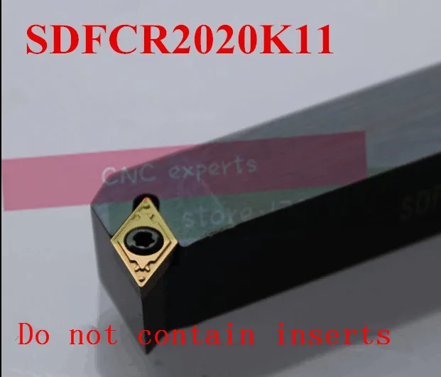 

Держатель инструмента SDFCR2020K11, 20 х20 х125 мм, с ЧПУ, 91 градус