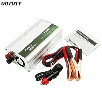 

OOTDTY 1200W DC 12V to AC 220V Car Power Inverter Charger Converter for Electronic New dropshipping