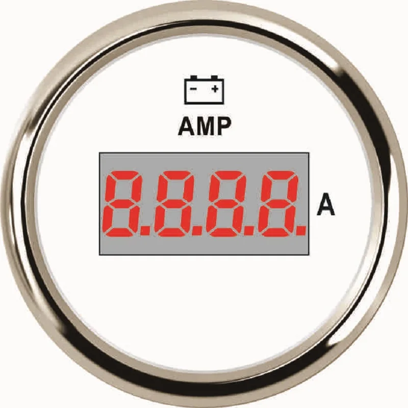 Новый цифровой амперметр AMP Gauge 150A с датчиком тока 2 &quot(52 мм) красной подсветкой 9-32