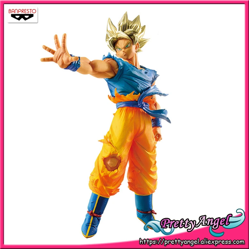 PrettyAngel-Подлинная Banpresto кровь SAIYANS специальный Dragon Ball Z Супер Saiyan Сон Гоку Коллекция Рисунок