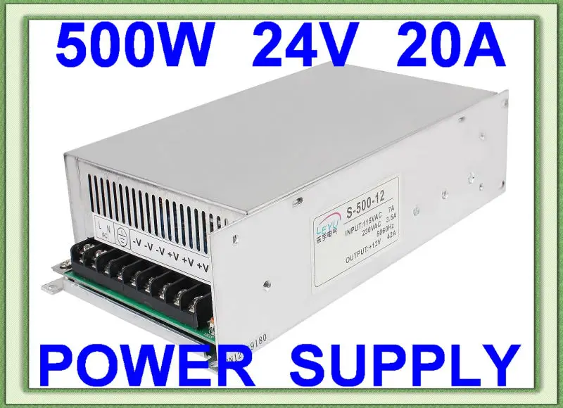 Одобренный CE 48 v 500 w импульсный источник питания 500 w 48 v