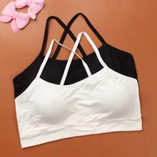 Soft Modal Bra for Young Teenage Girls Kid Harness Wireless Small Underwear Training Puberty Bras Children