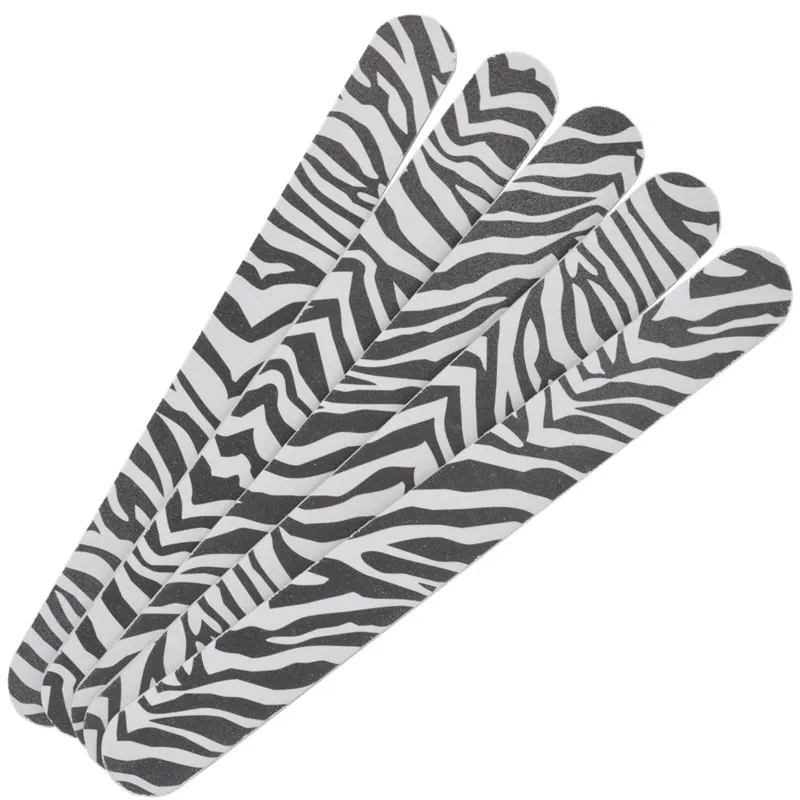 

Retail 1Pc 2-Side Leopard Professional Nail File Tool, Nail Art Acrylic Polish Grind Sand File Block Buffer Manicure Tool