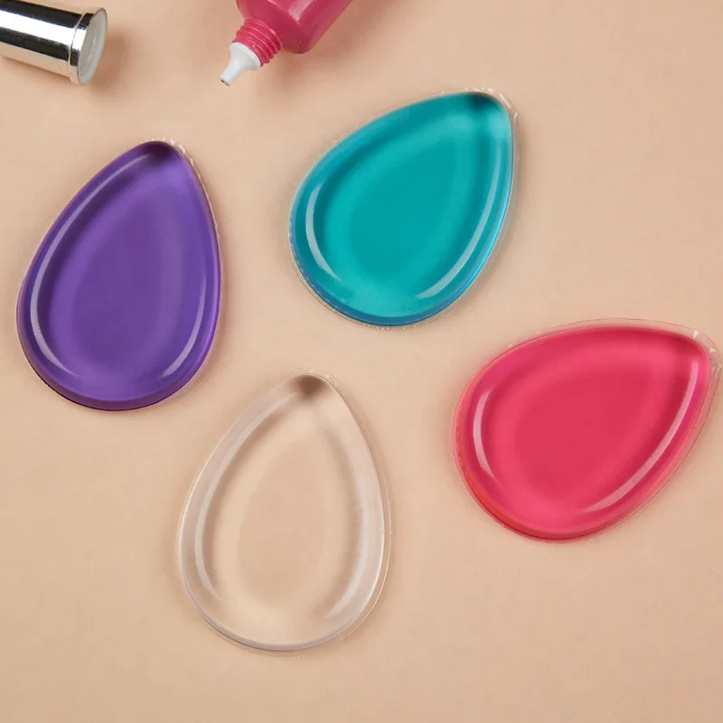 1pcs Silicone Cosmetic Puff Water Drop Face Blending Silica Makeup