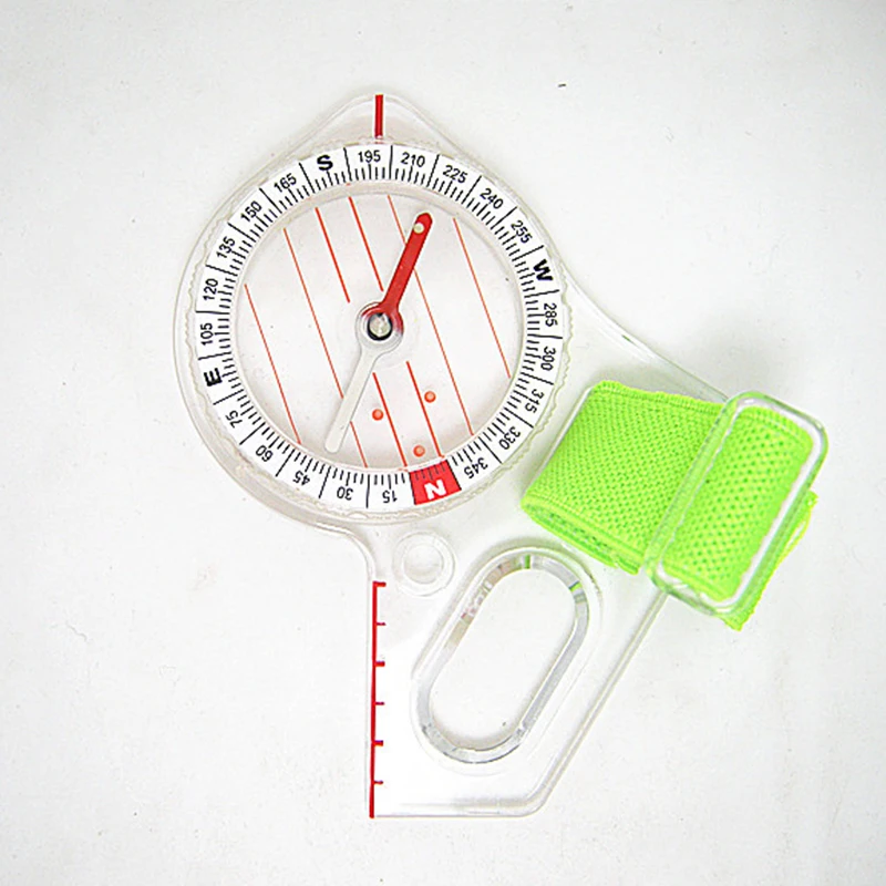 

1 Piece Outdoor Professional Map Scale Compass Thumb Compass Elite Competition Orienteering EDC Compass Portable