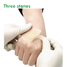 2x2 дюйма Стерильная гидроколлоидная окаймленная повязка на рану пластырь первой помощи для ухода за ранениями и мозолей