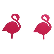 1 пара Женские сексуальные Фламинго череп формы наклейки на соски сексуальные полиэстер Горячая наклейка на груди бюстгальтер аксессуары NCS106 NCS107