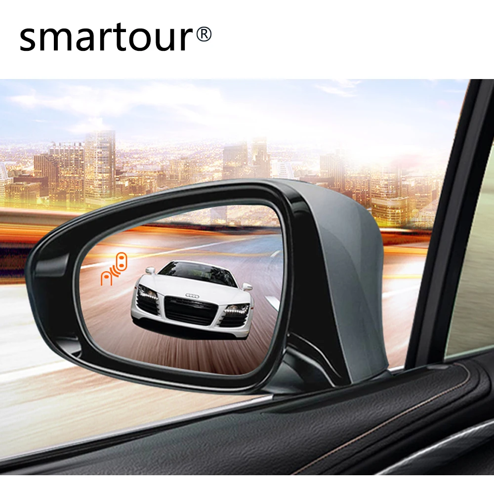 

Smartour car BSM BSD microwave radar blind spot monitoring reversing detection sensor parallel line aid for Civic 12-17
