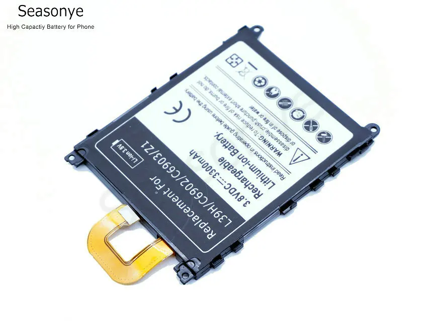 Seasonye 1x3300mAh LIS1525ERPC Сменный аккумулятор для Z1 L39H C6902 C6903 L39T L39U C6916 C6943 D5503|battery for|3300mah
