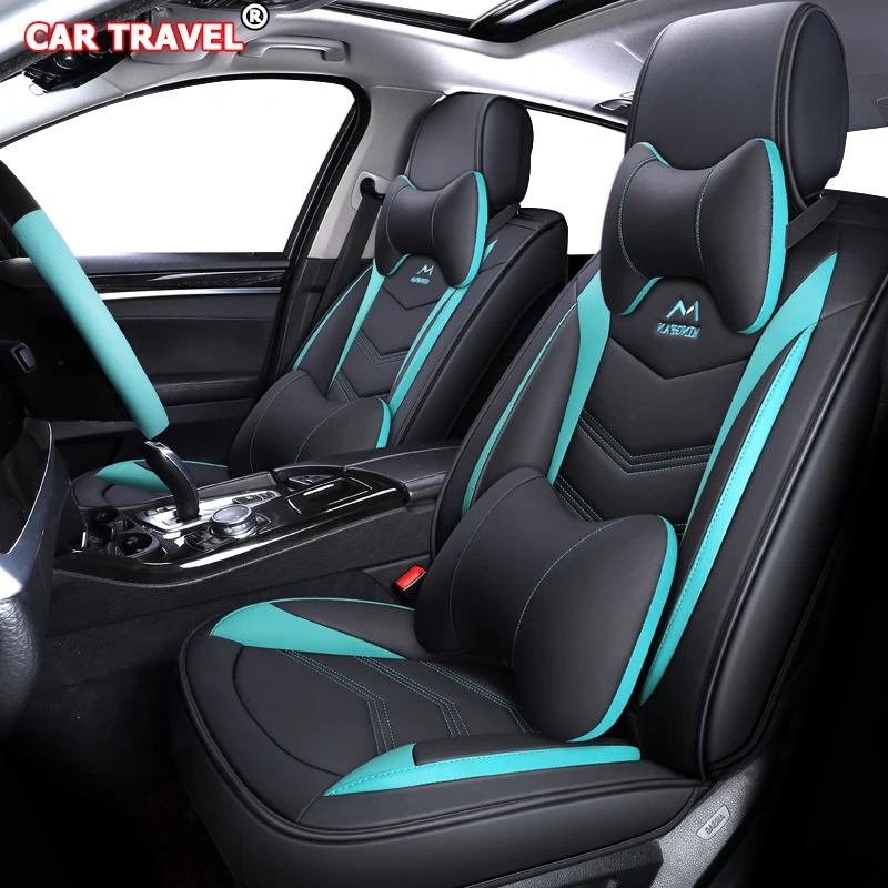 Роскошные кожаные чехлы на автомобильные сиденья для seat alhambra altea ibiza 6l 6j leon mk2 mk3