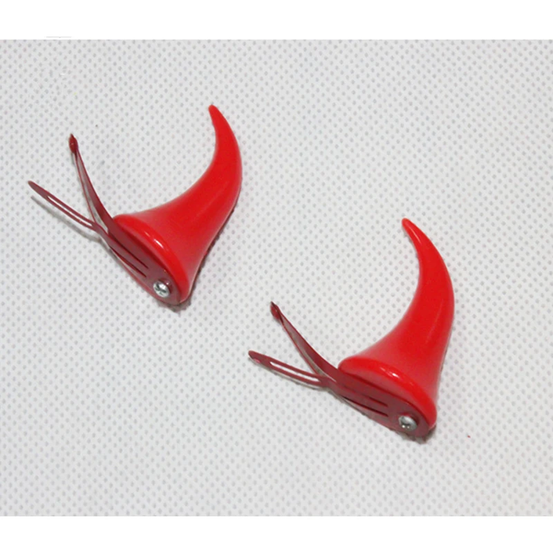 1 пара Хэллоуин рогами дьявола зажим для волос DARLING в FRANXX Косплэй Accessorise унисекс
