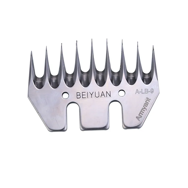 9 Teeth Straight Blade Stainless Steel Strength for Sheep//Goat Shearing Clipper
