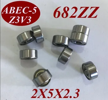 

5Pcs 682Z 682ZZ 682 ZZ 682-Z 682-ZZ 2x5x2.3 MM 2*5*2.3 MM Miniature deep groove Ball Bearing For NSK FAG NTN SKF KOYO machine