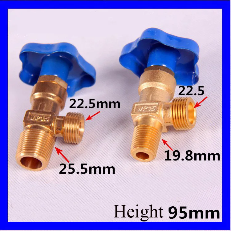 

WP-15 small Argon Gas Cylinder Valve , cylinder head assembly , Small teeth and Big teeth style