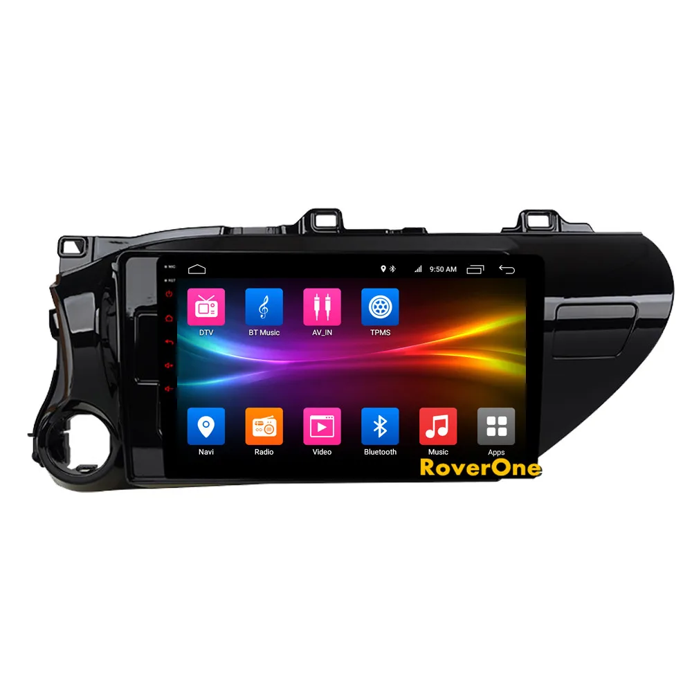 Clearance RoverOne Android 9.0 Octa Core Car Radio GPS For Toyota Hilux 2015 2016 2017 2018 Touchscreen Multimedia Player Stereo Head Unit 6 Clearance RoverOne Android 9.0 Octa Core Car Radio GPS For Toyota Hilux 2015 2016 2017 2018 Touchscreen Multimedia Player Stereo Head Unit 6