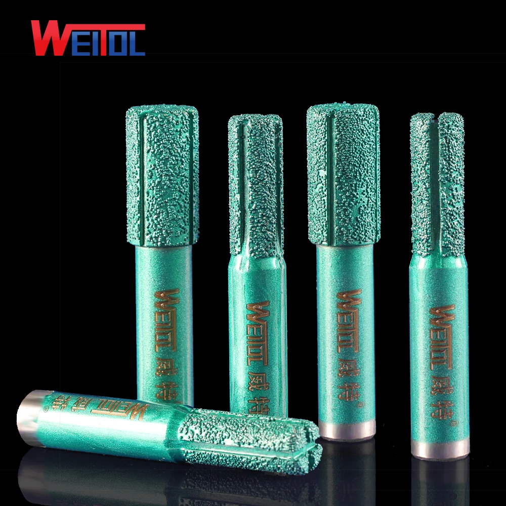WeiTol 1 шт. 12 7 мм SHK Алмазная эмульсия каменные фрезы мрамор гранит режущие
