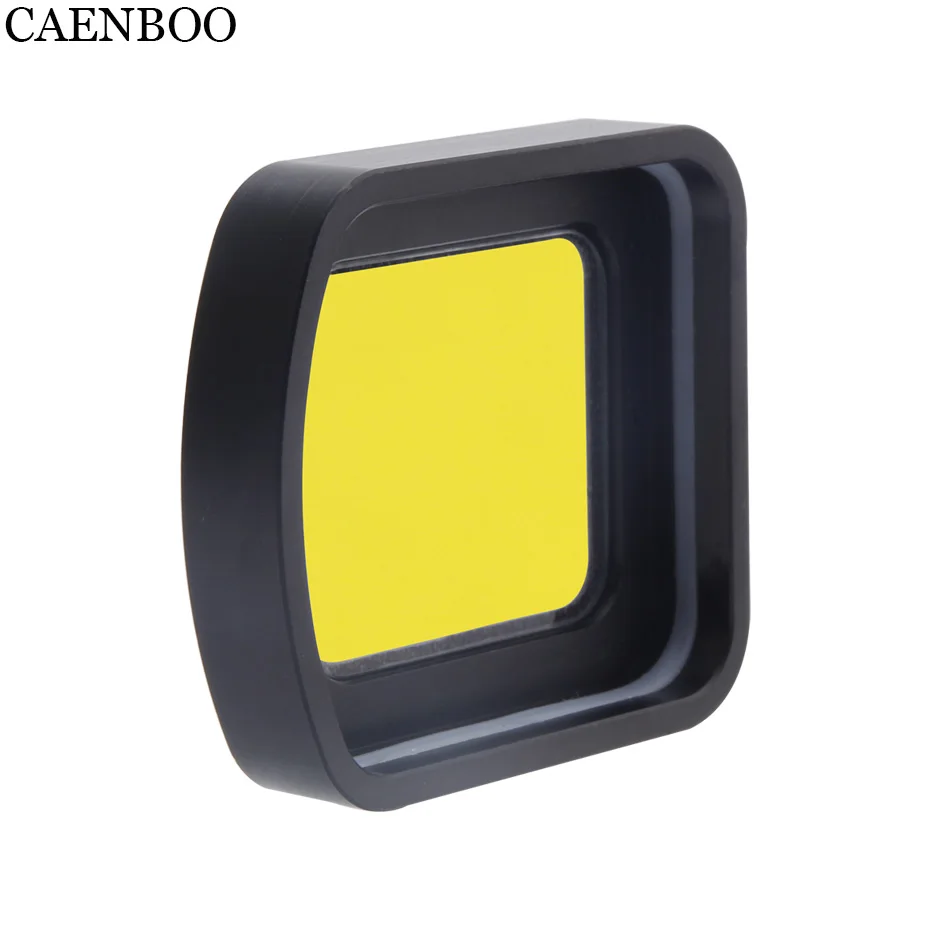 Фильтр для экшн камеры CAENBOO цвет желтый красный HD SJCAM SJ8 4K Pro/Plus/Air Series