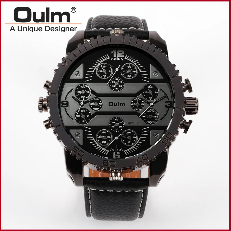 Top font b Luxury b font Brand font b OULM b font 3233 Watches new high