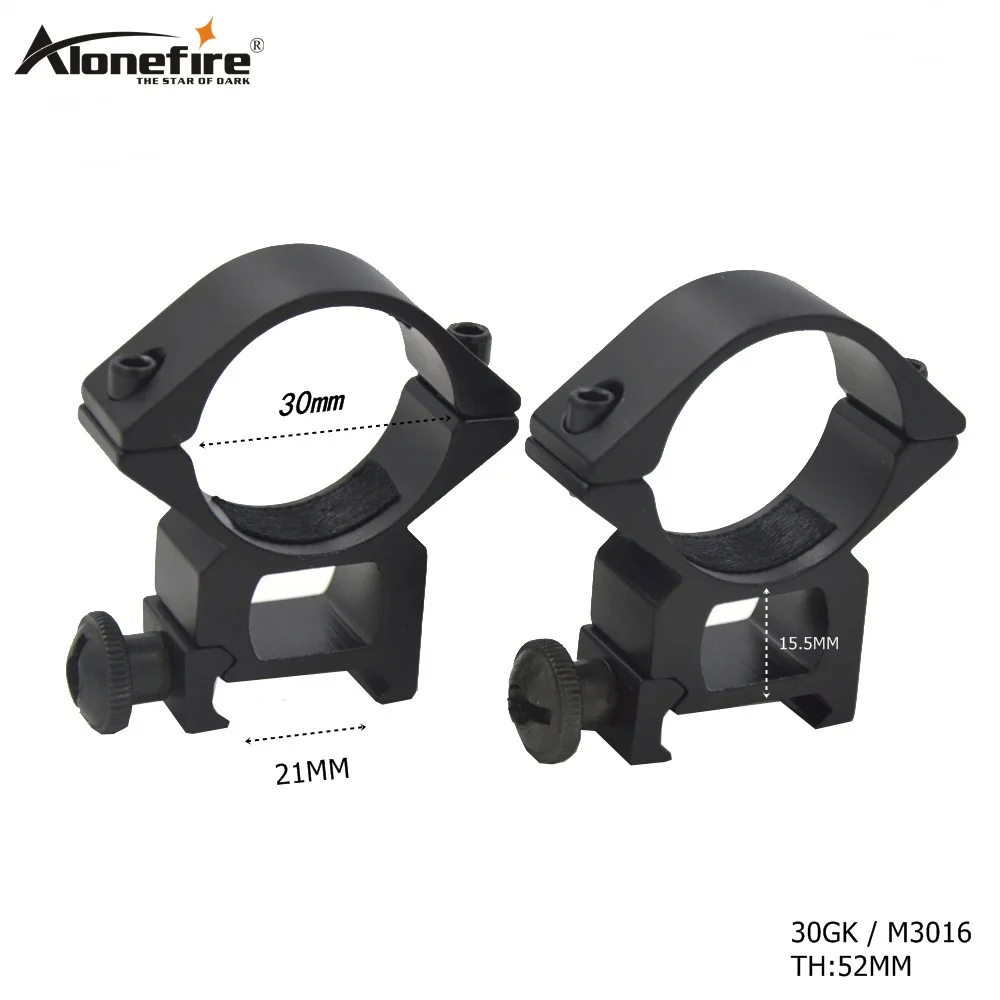 AloneFire 30GK 30mm Extended Style One Piece Dovetail Rail 20mm Mount for Rifle Scope Dovetail Rail Mount
