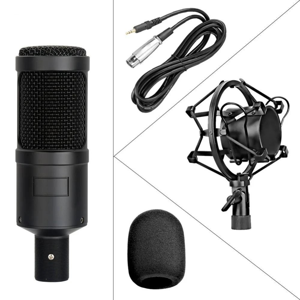 

Inpher AK-60 Condenser Microphone For computer PC Chatting Singing Karaoke Laptop microfone mikrofon mic