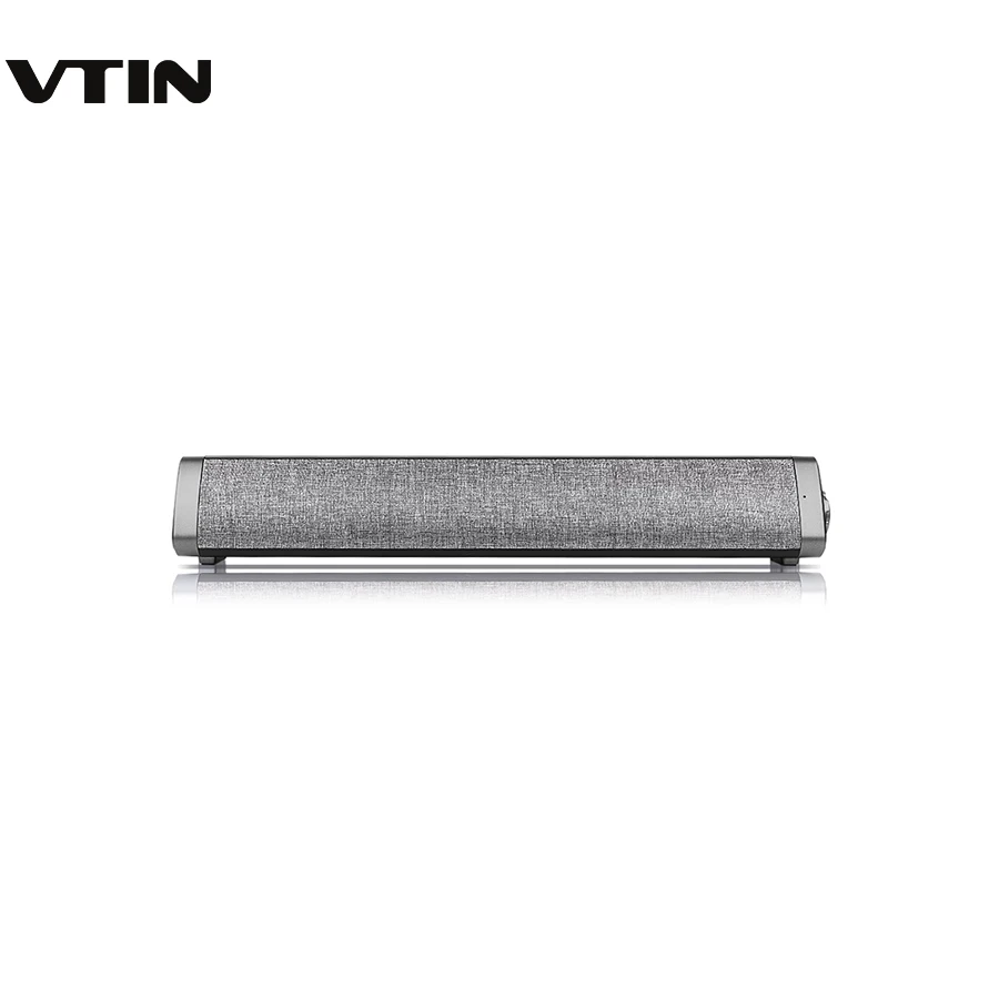 

VTIN 2000mAh LP-1811 Wireless Speaker Bluetooth 5.0 Soundbar 2.0 Channel 2H Play Time with AUX 3.55mm TF For TV Tablet Computer