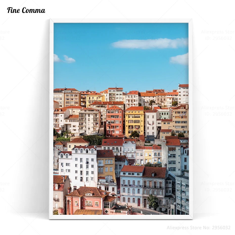 

Posters and Prints Street Scape Poster Scandinavian Decor Nordic Art Poster Wall Picture for Living Room Wall Art Canvas Print