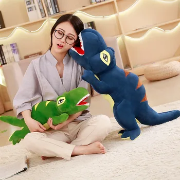 

1pc big size 60-110cm New Dinosaur Plush Toys Cartoon Tyrannosaurus Cute Stuffed Toy Dolls for Kids Children Boys Birthday Gift