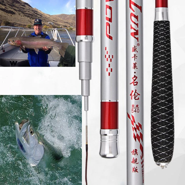 Fly Fishing Rod and Reel Combos Lightweight Ultra Portable Fly Fishing Pole fishing rod