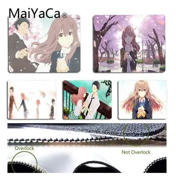 

MaiYaCa Hot Sales A Silent Voice High Speed New Mousepad Size for 18x22cm 25x29cm Rubber Mousemats