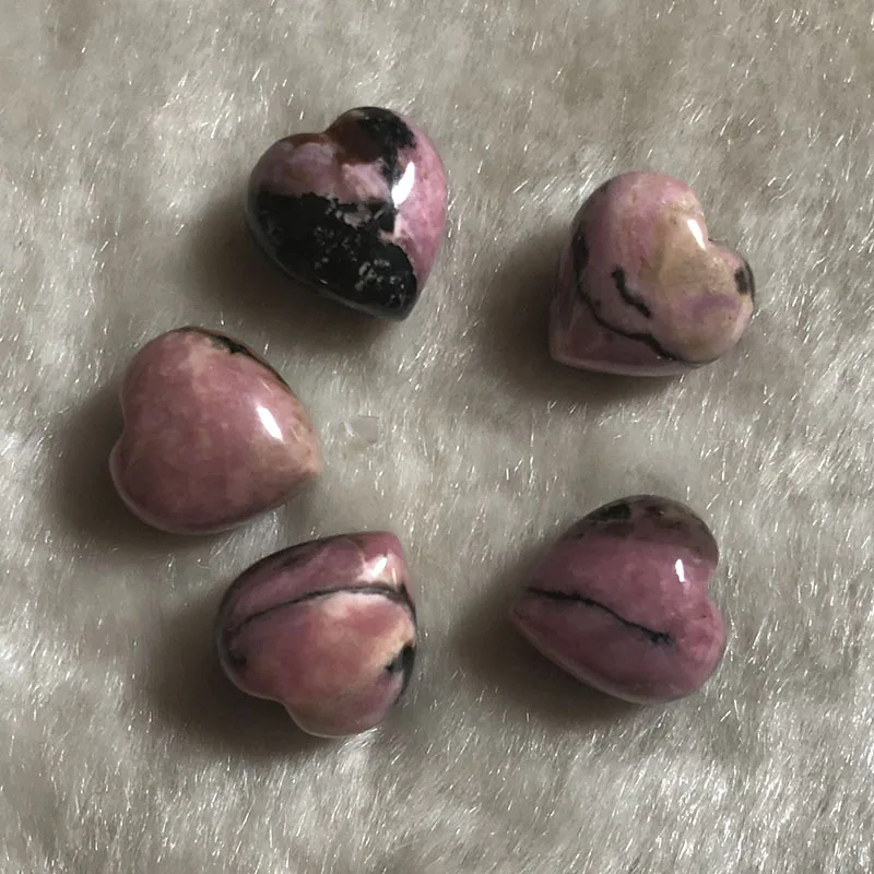 Healing Love Heart Bead Stone Natural Heart Shaped Stones Pendants For  Jewelry DIY Making 15*15*10MM
