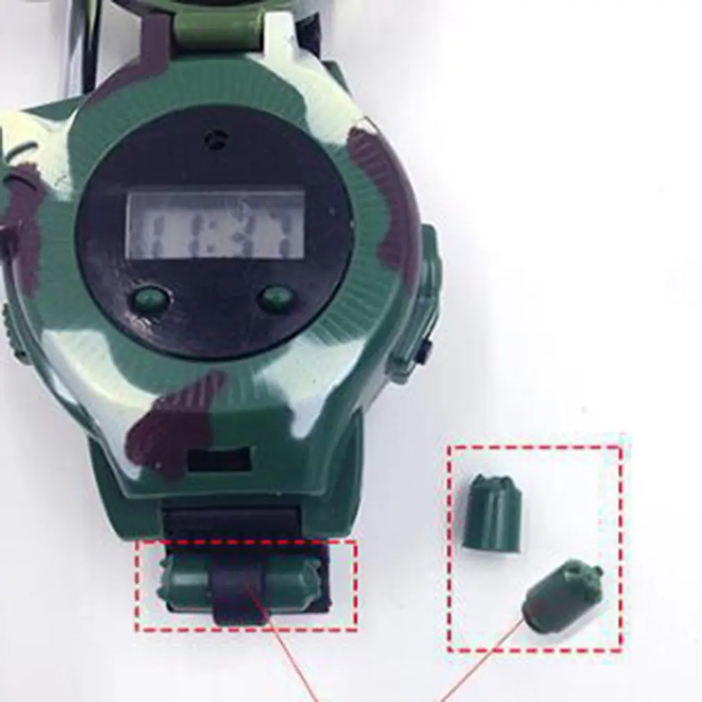 Walkie-Talkie часы Детские камуфляжные военные многофункциональные наружные радионяня часы-игрушка