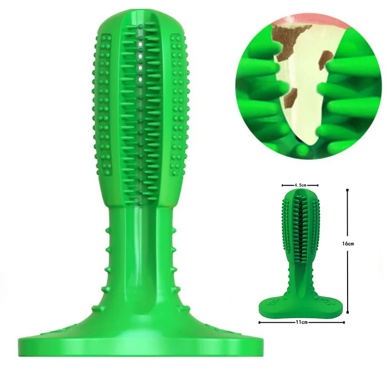 Прямая поставка уход за щенком щеточная палочка зубная щетка для собак Массажная палка натуральная резиновая жвачка игрушки Эффективная очистка зубов собак для собак
