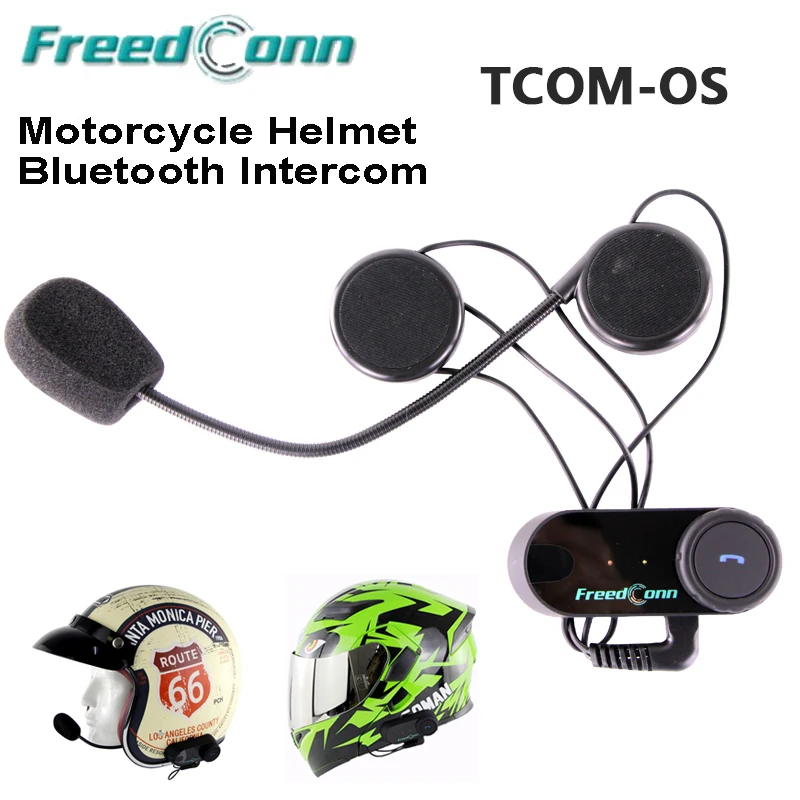 2 комплекта Bluetooth домофон мотоциклетный шлем Intercomunicador гонка на мотобайке гарнитура домофон Freedconn TCOM-OS