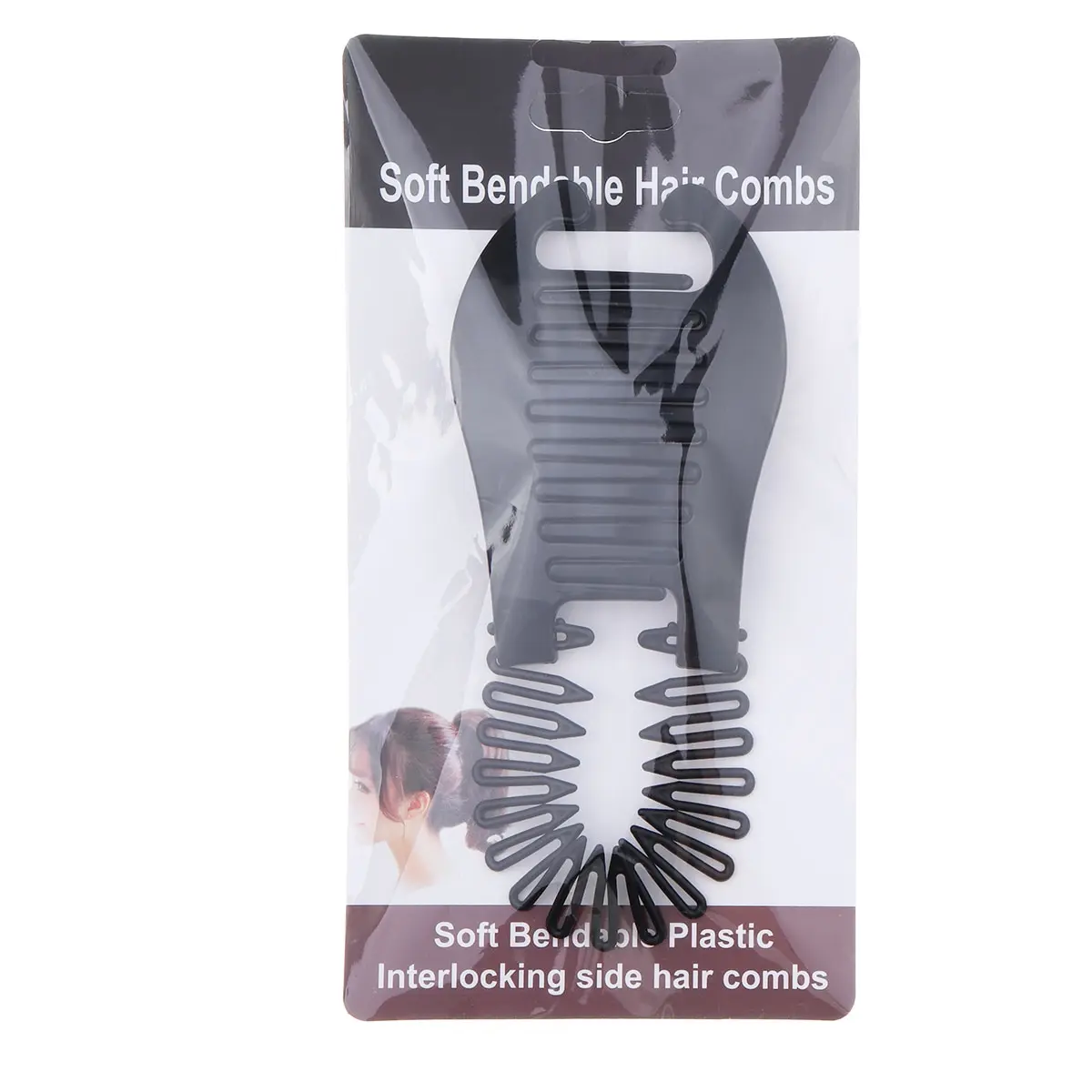 Женские резинки для волос, для девушек, для плетения волос, тип скорпиона, инструмент для удержания волос, резинка для хвоста, полосы G0304